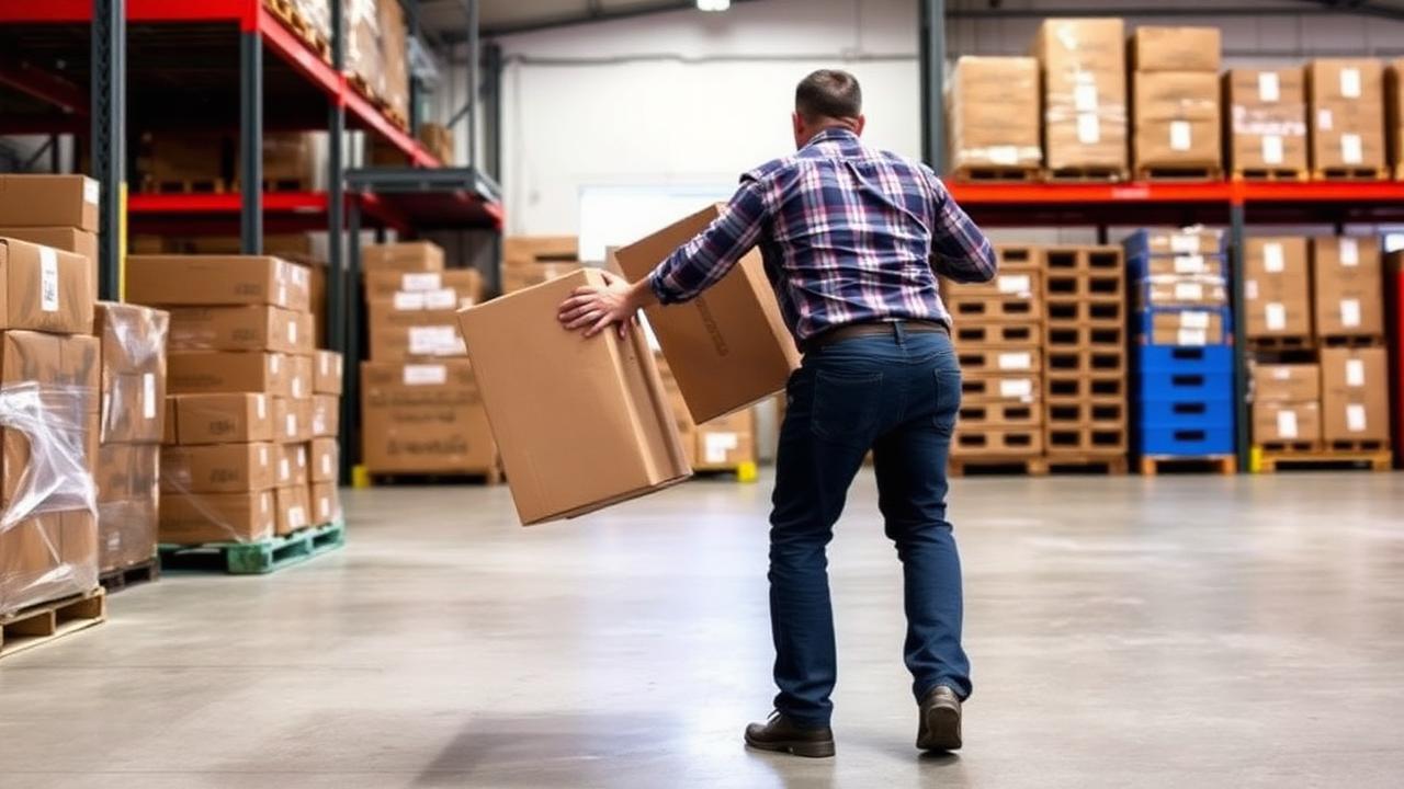 How to lift correctly to protect your spine (with pictures)